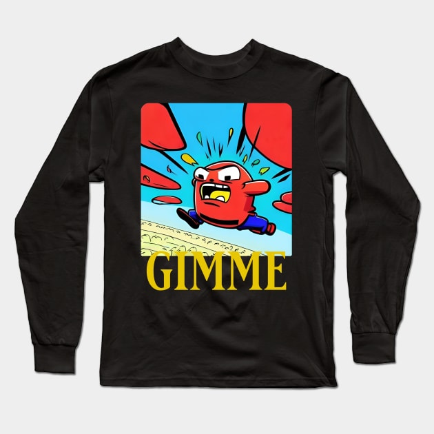 Gimme Monster Long Sleeve T-Shirt by DreamsofDubai